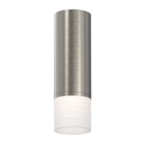 Satin Nickel / Etched Ribbon Glass