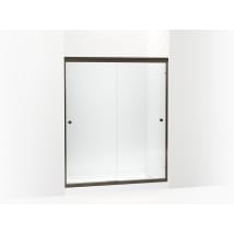 Deep Bronze with Smooth Clear Glass Texture