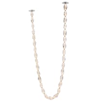 Polished Chrome / Beveled Crystal