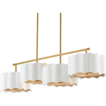 White / Gold