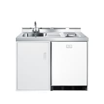 Stainless Steel / White