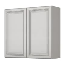 Off White with Charcoal Glaze