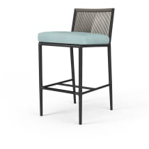 Graphite/ Dupione Celeste