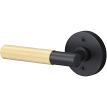 Flat Black / Satin Brass