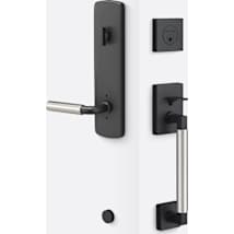 Flat Black / Satin Nickel
