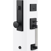 Flat Black / Satin Nickel