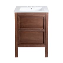Brown Oak / White