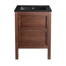 Brown Oak / Matte Black