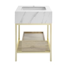 Oak and Calacatta