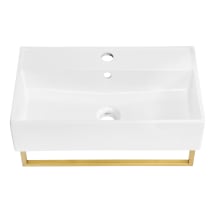 White / Brushed Gold