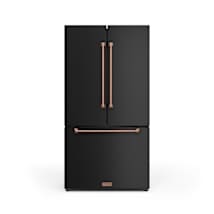 Matte Black Rose Gold Accents