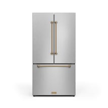 Stainless Steel / Bronze Accents