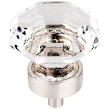 Brushed Satin Nickel / Clear