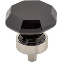 Brushed Satin Nickel / Black