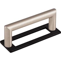 Brushed Satin Nickel / Flat Black