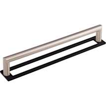 Brushed Satin Nickel / Flat Black