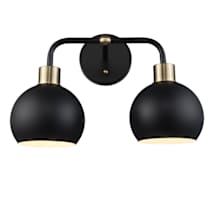 Black / Antique Gold