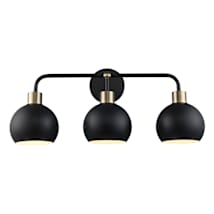 Black / Antique Gold