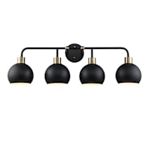 Black / Antique Gold