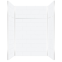 White Horizontal Tile