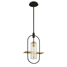 Dark Bronze / Brushed Brass