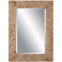 Chevron Natural Wood