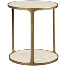 Antique Brass / Beige