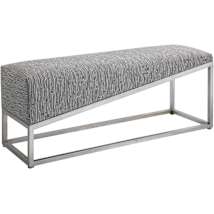 Brushed Silver / Medium Gray