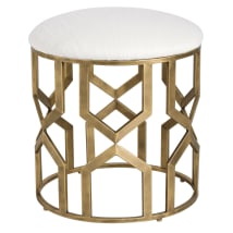 Crisp White / Brass