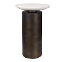 Dark Bronze / White Marble