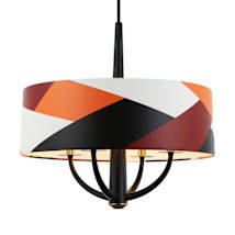 Black / Satin Brass / Patchwork