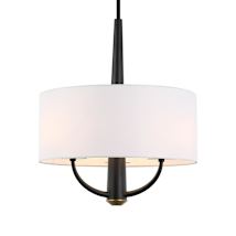 Black / Satin Brass