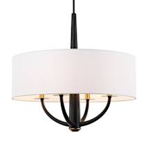 Black / Satin Brass