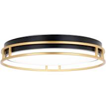 Matte Black / Satin Gold