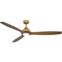Satin Brass / Dark Elm