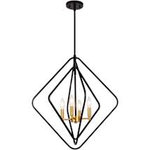 Black / Satin Brass
