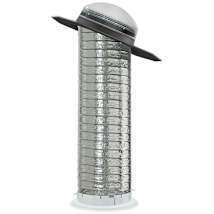 Gray Flashing / Clear Dome