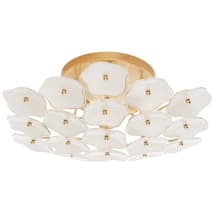 Soft Brass / Cream Tinted Glass