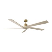 Burnished Brass / Washed White Oak
