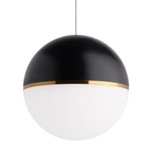Matte Black / Aged Brass / 2700K