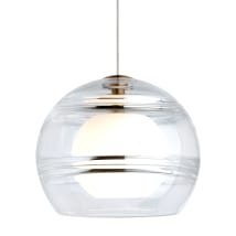 Clear Shade with Aged Brass Finish