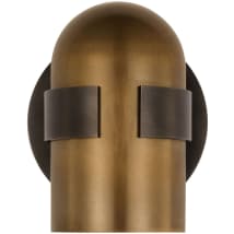 Blackened Bronze / Bright Worn Brass
