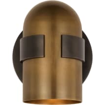 Blackened Bronze / Bright Worn Brass