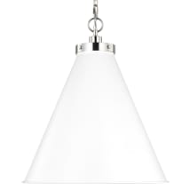 Matte White / Polished Nickel