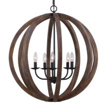 Weathered Oak Wood / Antique Forged Iron