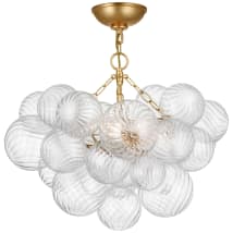 Gild / Clear Swirled Glass