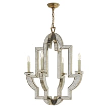 Antique Mirror with Antique Brass