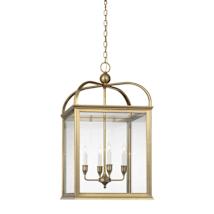 Natural Brass / Clear Glass