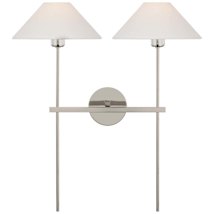 Polished Nickel / Linen