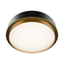 Black / Aged Brass